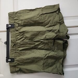 🛍️5/$20🛍️ Shein Pull-On Elastic Waist Shorts Green 4XL